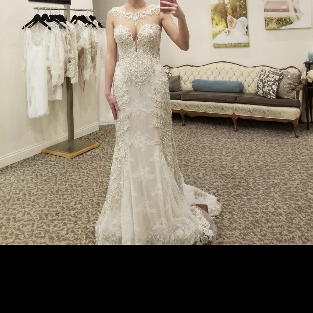 Stephen Yearick wedding dress